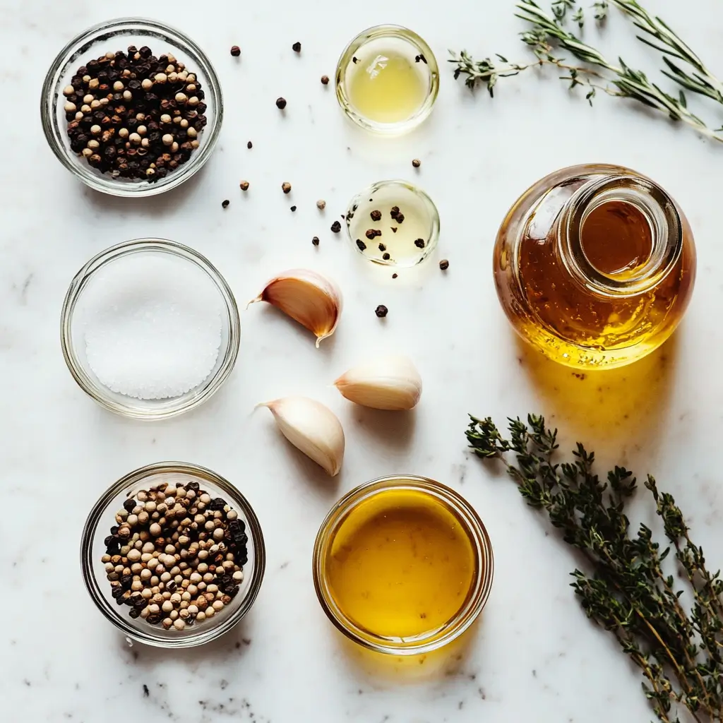 Texas Roadhouse Italian Dressing Recipe ingredients